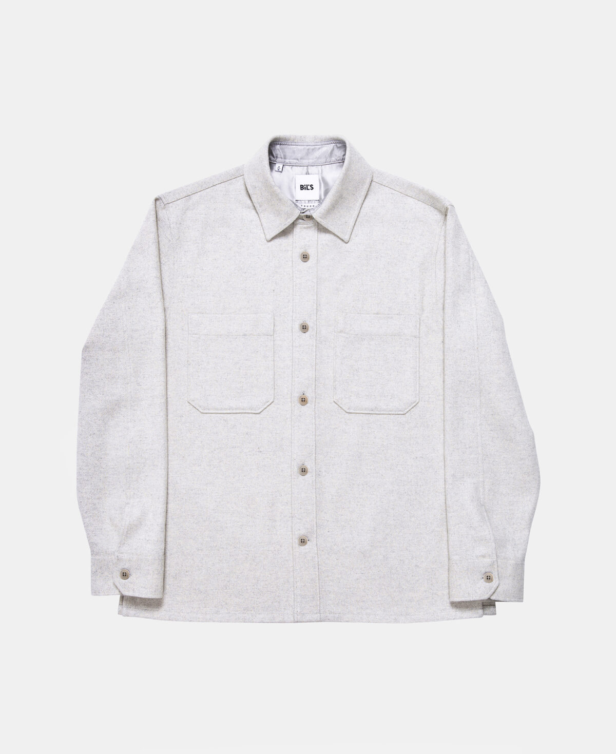 Copenhagen Wool Blend Flannel Unisex Overshirt