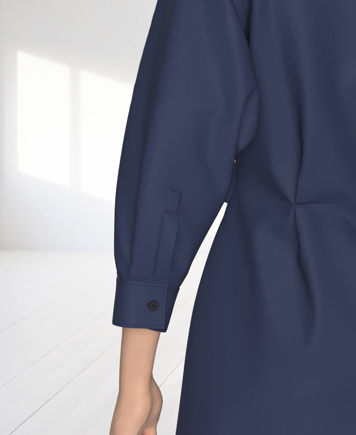 Capri Tencel Karışımlı Kadın Gömlek Elbise