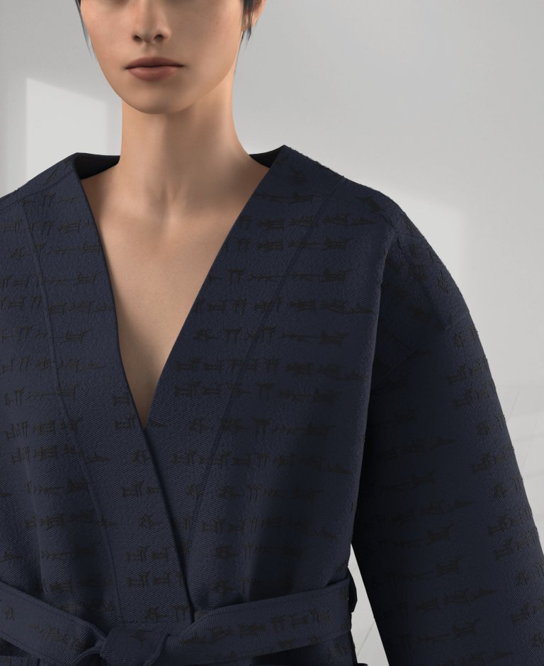 Bil's X Pelin Kırca "Cuneiform 2" Kadın Gömlek Ceket